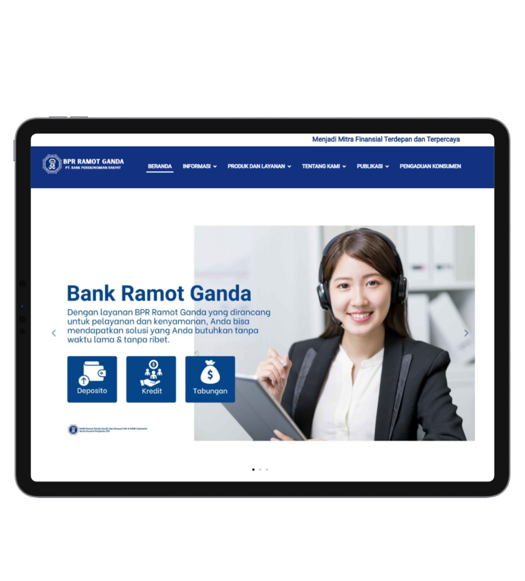 Bank Ramot Ganda Ipad