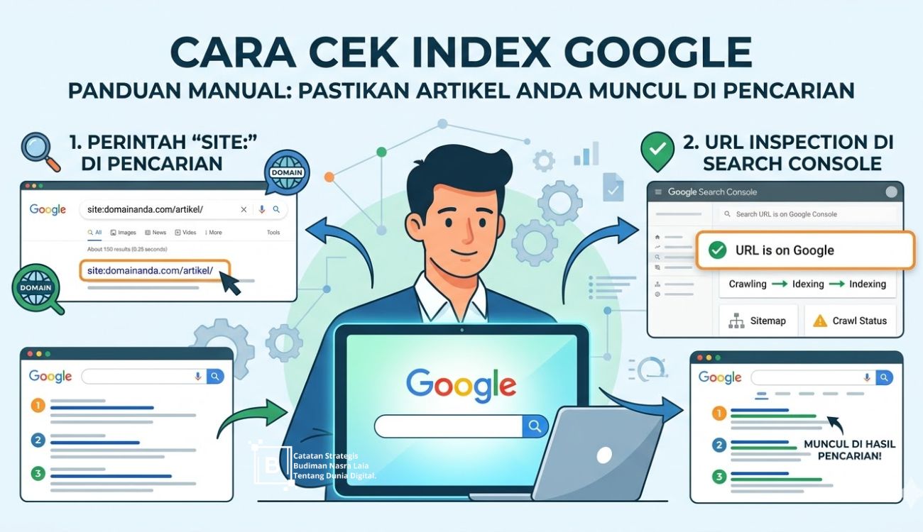 cara cek index google